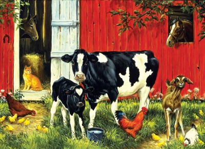 SunsOut 500 - Linda Picken - Old MacDonald's Farm