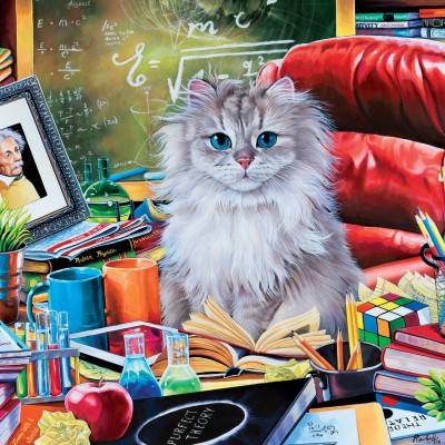 Master Pieces 1000 - Cat-ology, Einstein
