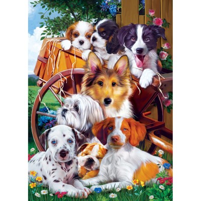 Master Pieces 1000 - Furry Friends - Ready for Work