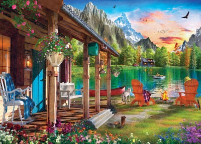 Master Pieces 1000 - Evening on the Lake