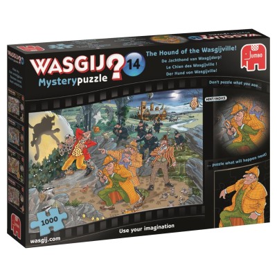 Jumbo 1000 - Wasgij Mystery 14 - The Hound of the Wasgijville!