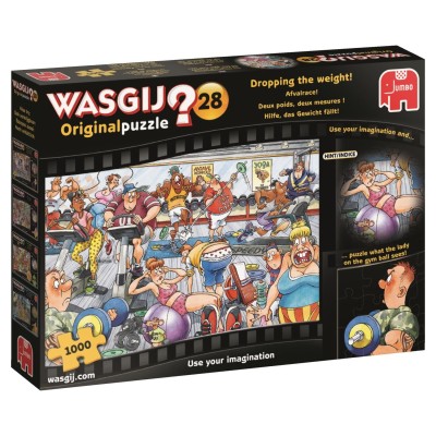 Jumbo 1000 - Wasgij Original 28 - Dropping The Weight
