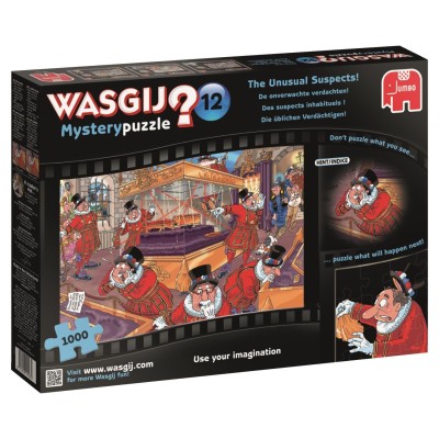 Jumbo 1000 - Wasgij Mystery 12 - The Unusual Suspects!