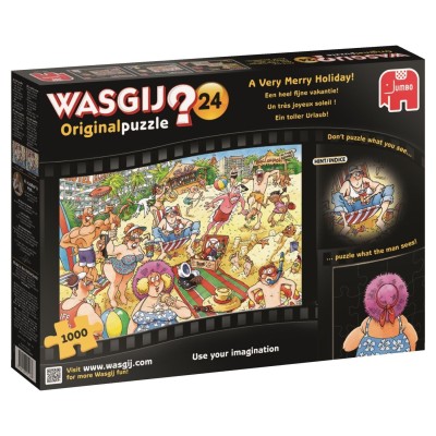 Jumbo 1000 - Wasgij Original 24 - A very Merry Holiday