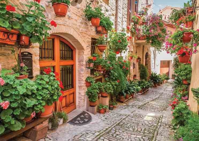 Gold Puzzle 1000 - A Street in Italy