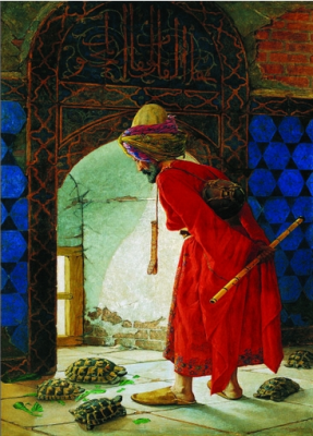 Gold Puzzle 1000 - Osman Hamdi Bey: The Turtle Trainer