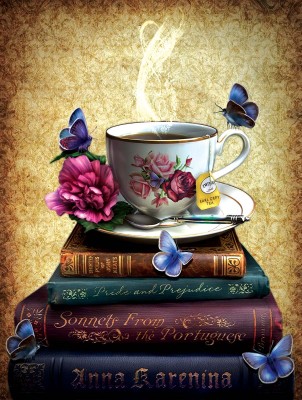 SunsOut 500 XXL - Tea and Books