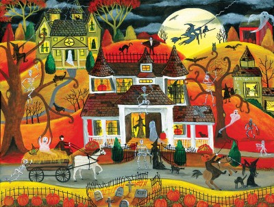 SunsOut 500  XXL - Halloween Fright Night
