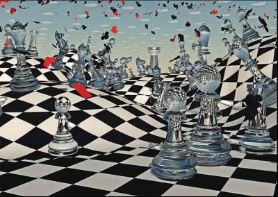 Gold Puzzle 1000 - Fantasy Chess