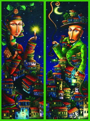 Gold Puzzle 1000 - Night Rendez-vous