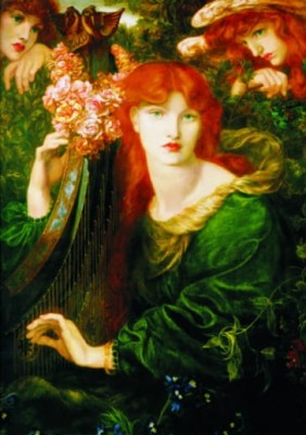 Gold Puzzle 1000 - Dante Gabriel Rossetti: La Ghirlandata
