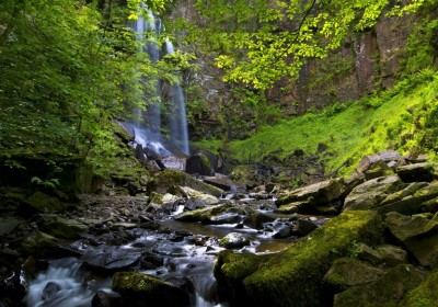 Grafika 1000 - Michael Whitefoot - Melincwrt Waterfall near Neath