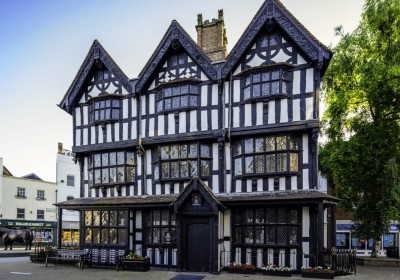 Grafika 1000 - Michael Whitefoot - Black & White House Museum in Hereford
