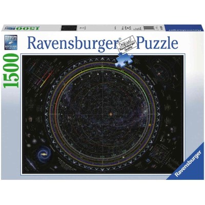 Ravensburger 1500 -  Map of the Universe (Przestrzeń kosmiczna)