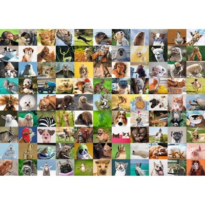 Ravensburger 1000 - 99 Funny Animals