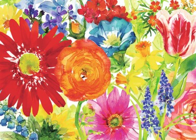 Ravensburger 1000 - Abundant Blooms