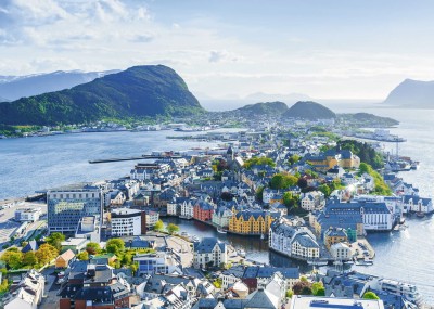 Ravensburger 1000 - Blik over Ă…lesund