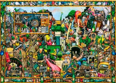 Ravensburger 1000 - Colin Thompson - Yesterday's Treasure