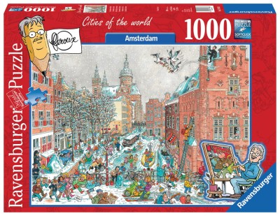 Ravensburger 1000 - City of the World - Amsterdam