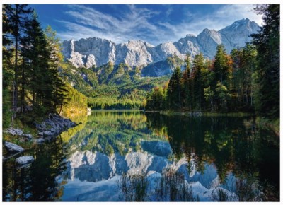 Ravensburger 1000 - Germany, Eibsee Lake (Jezioro Eibsee)