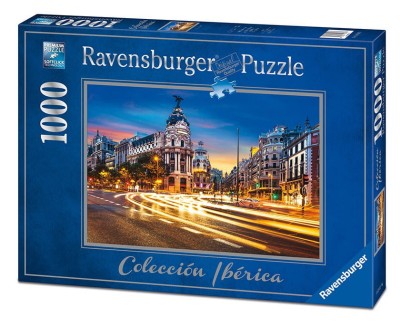 Ravensburger 1000 - Gran VĂ­a, Madrid