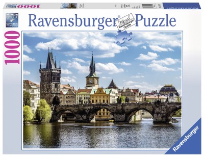 Ravensburger 1000 - Karlsbrucke (Widok na Most Karola)