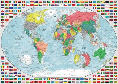 Ravensburger 1000 - Map of the World