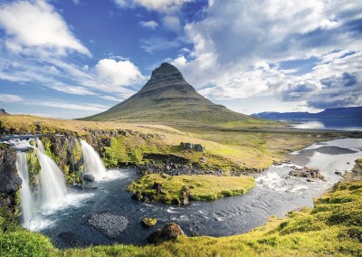 Ravensburger 1000 - Nature Edition NÂ°4 - River Waterfall (Widok na Kirkjufell)