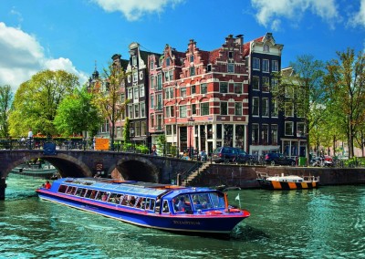 Ravensburger 1000 - Netherlands, the Amsterdam canals (Kanał w Amsterdamie)