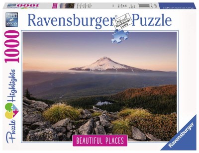 Ravensburger 1000 - Stratovolcano Mount Hood in Oregon, USA (Wulkan w Oregonie)