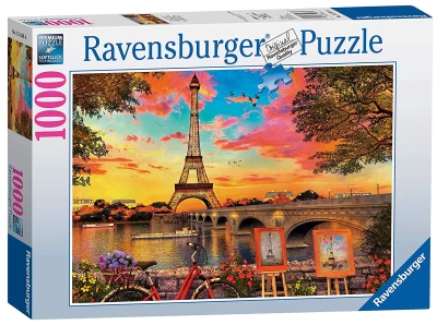 Ravensburger 1000 - The Banks of The Seine, Paris (Nabrzeże Sekwany)