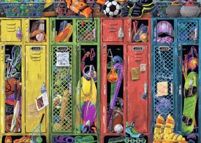 Ravensburger 1000 - The Locker Room
