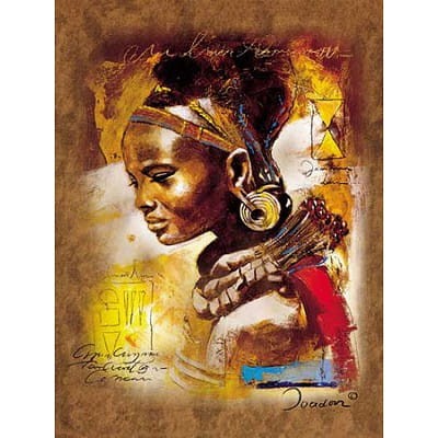 Ravensburger 1000 - Young African Woman (Afrykańska piękność)