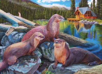 Cobble Hill 1000 - River Otters