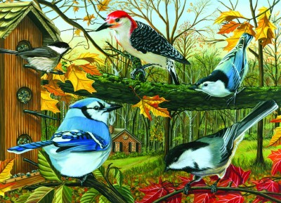 Cobble Hill 1000 - Blue Jay and Friends