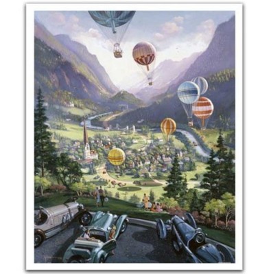 Pintoo 2000 - Plastic Puzzle - Up Up and Away