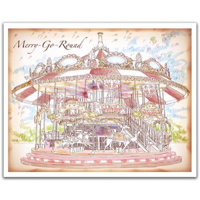 Pintoo 2000 - Plastic Puzzle - Merry Go Round