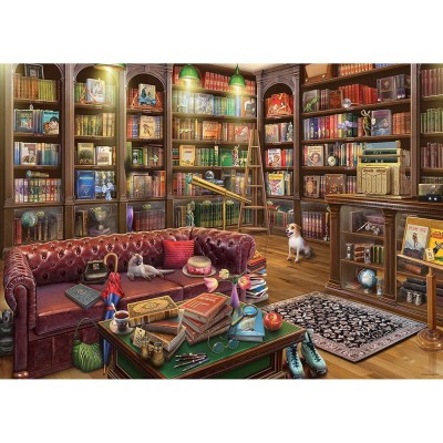 Pintoo 1200 Plastic Puzzle - Eduard - Ye Olde Bookshop