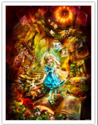 Pintoo 1200 Plastic Puzzle - SHU - Adventurous Alice
