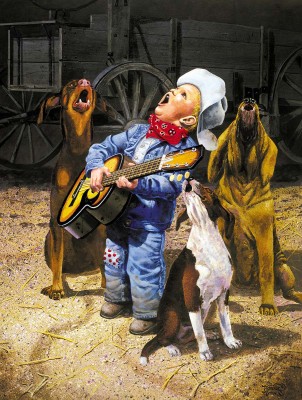 SunsOut 500  XXL - Singing Cowboy