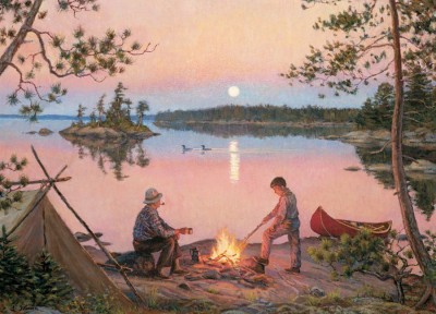 Cobble Hill 1000 - Lee Stroncek : Georgian Bay Moonrise