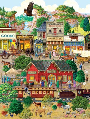 SunsOut 500  XXL - Western Town