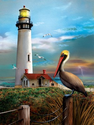 SunsOut 500  XXL - Pigeon Point Lighthouse