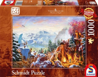 Schmidt 1000 - Thomas Kinkade, Disney - Epoka lodowcowa