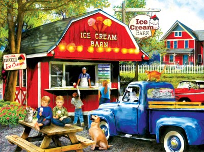 SunsOut 1000 - Tom Wood - The Ice Cream Barn