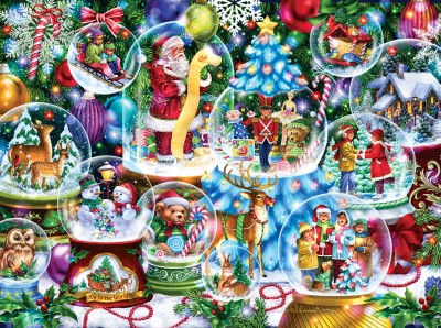 SunsOut 1000 - Randy Wollenmann - Snow Globe Collection