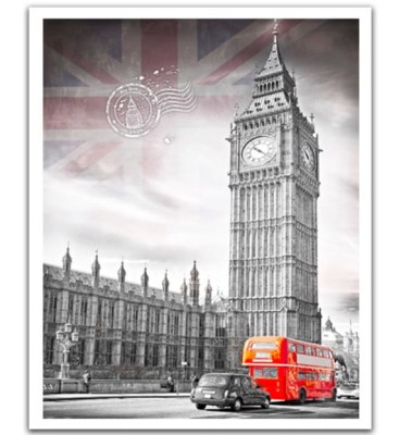 Pintoo 2000 - Plastic Puzzle - Big Ben, England