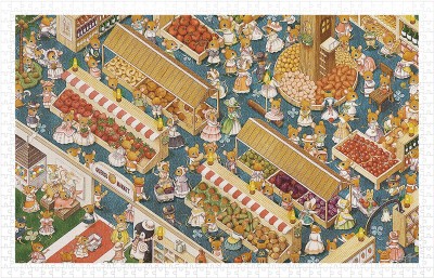 Pintoo 1000 Plastic Puzzle - Smart - The Supermarket