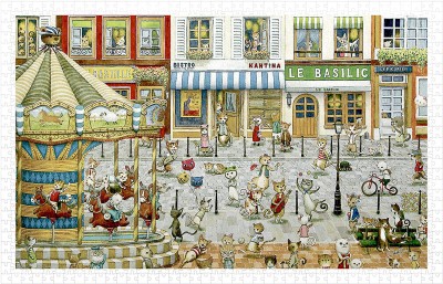 Pintoo 1000 Plastic Puzzle - Smart - Cat's Paradise