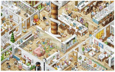 Pintoo 1000 Plastic Puzzle - Smart - The Office